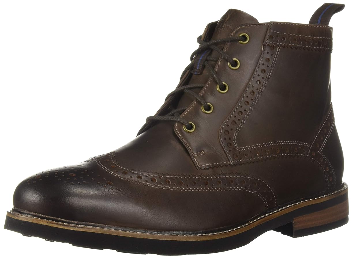 Amazon.com | Nunn Bush Men's Odell Wingtip Chukka Boot with